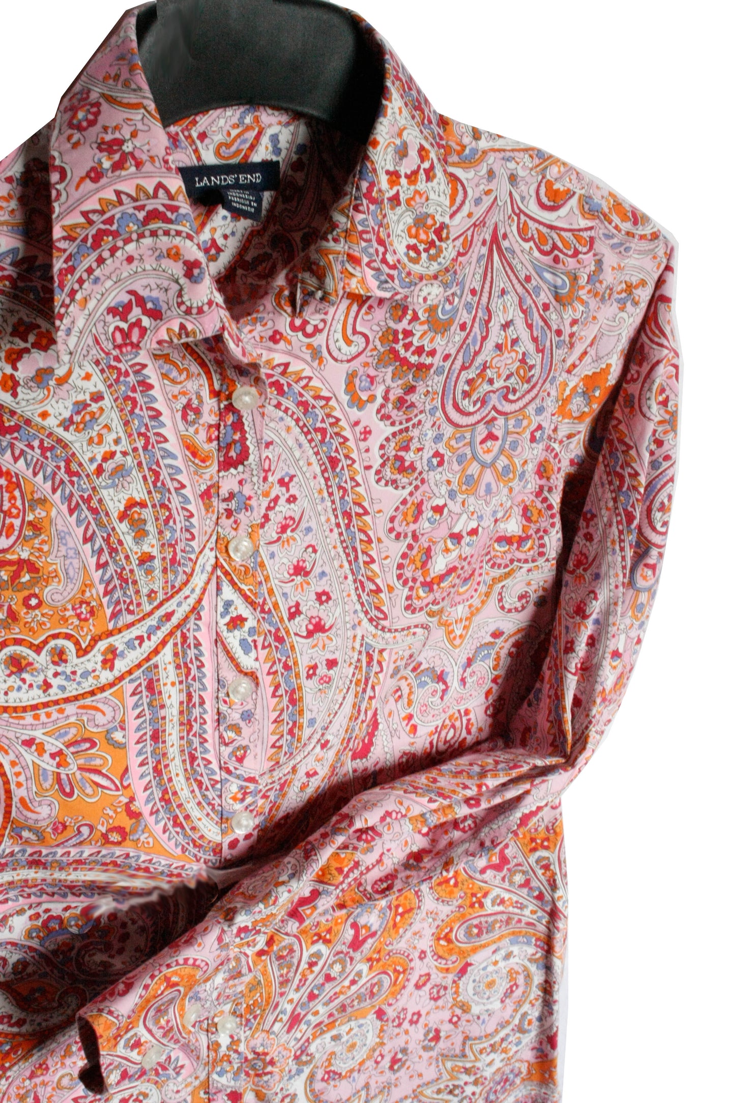 Showoberteil Ranchriding Paisley Pink Damen XS