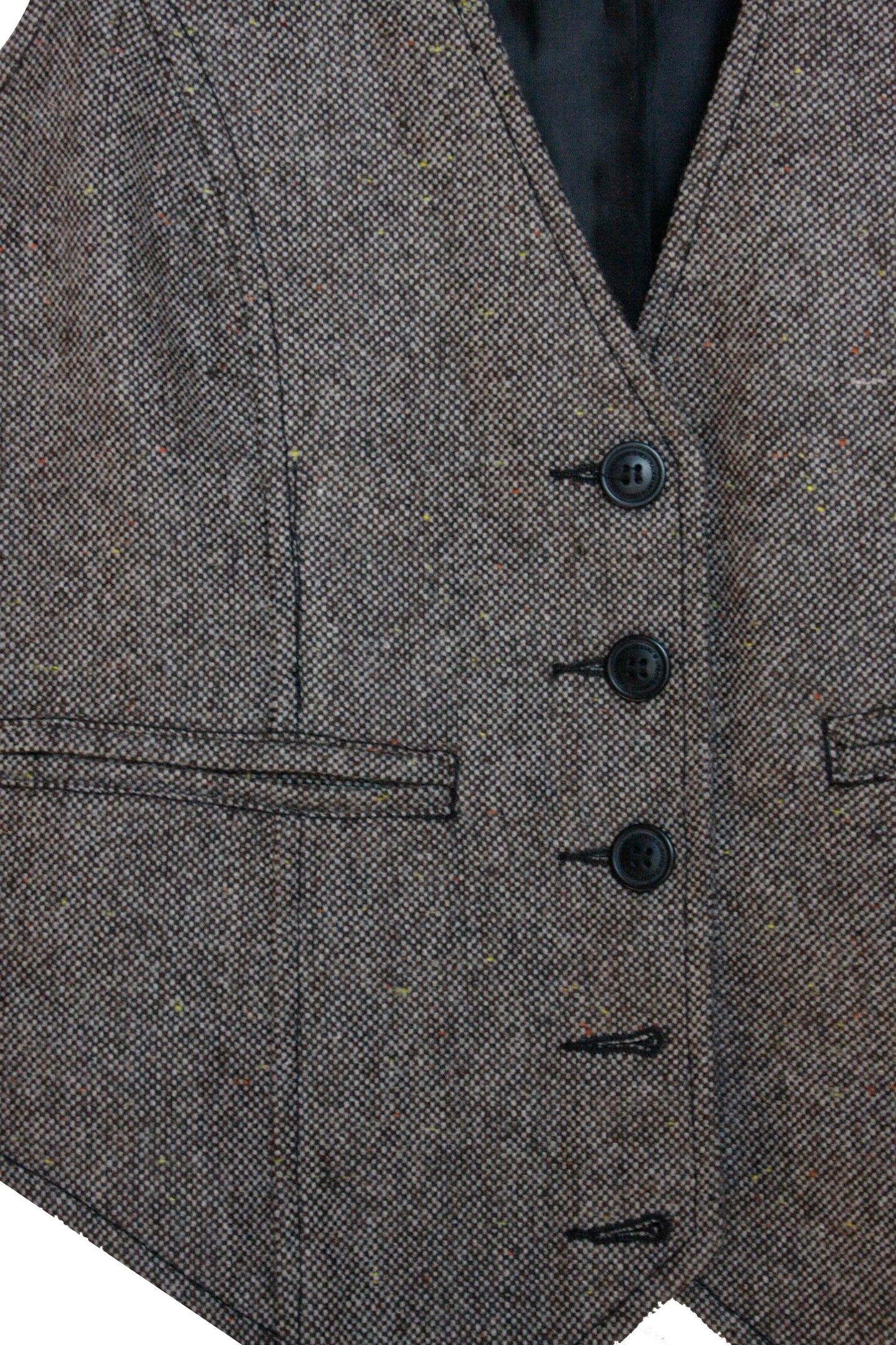 Ranch Riding Weste Tweed braun Damen Gr.S