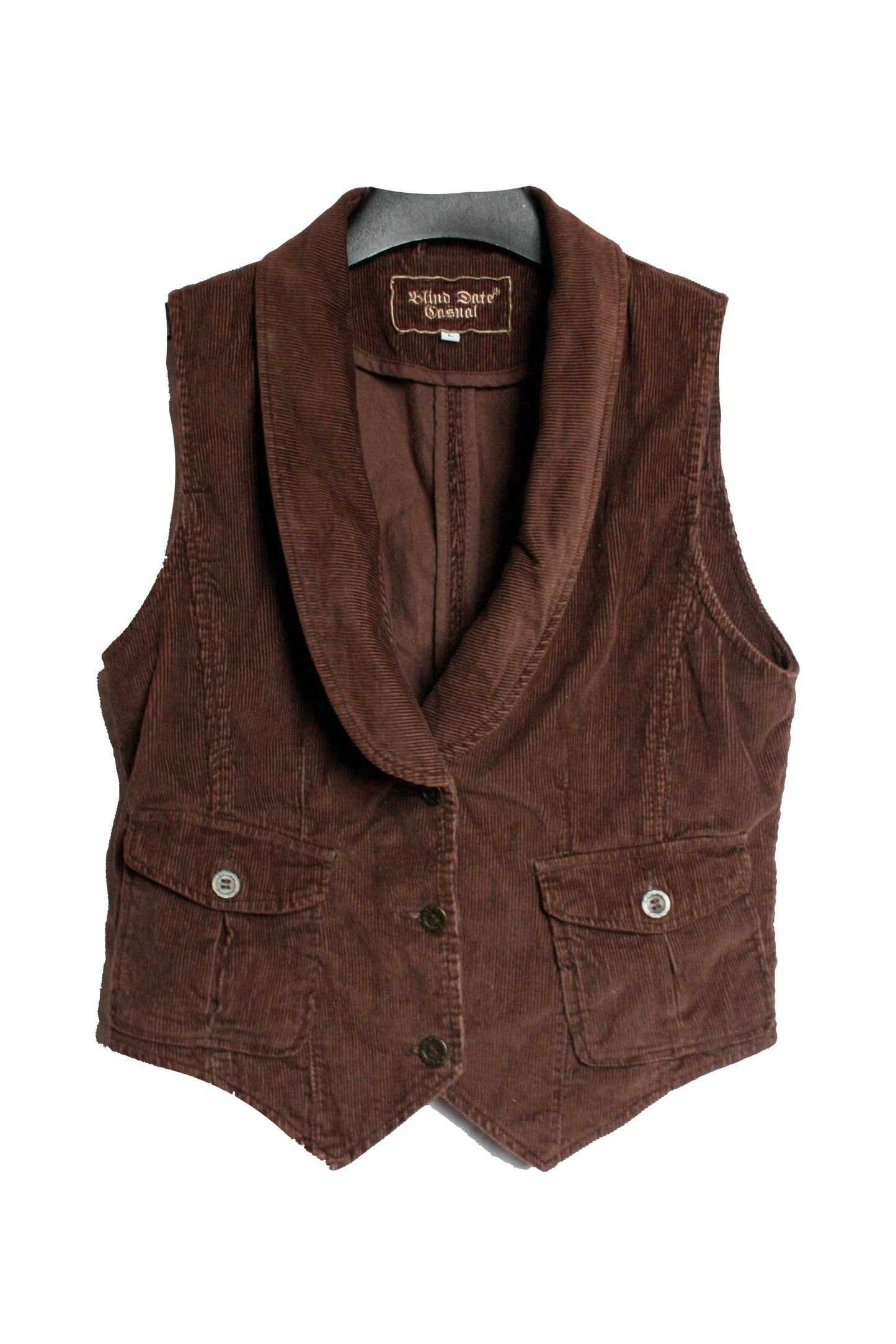 Ranch Riding Weste Cord braun Damen M