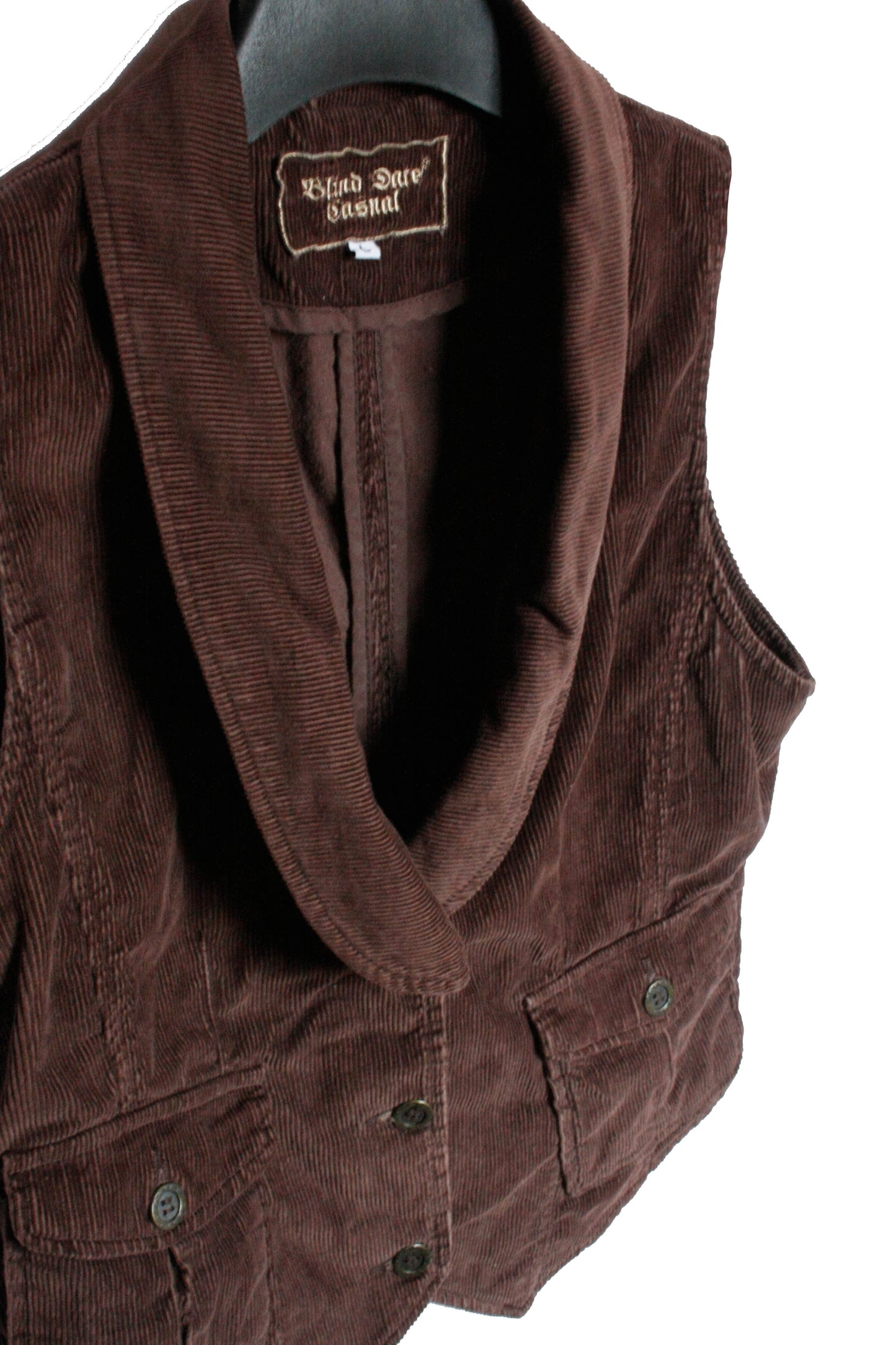 Ranch Riding Weste Cord braun Damen M