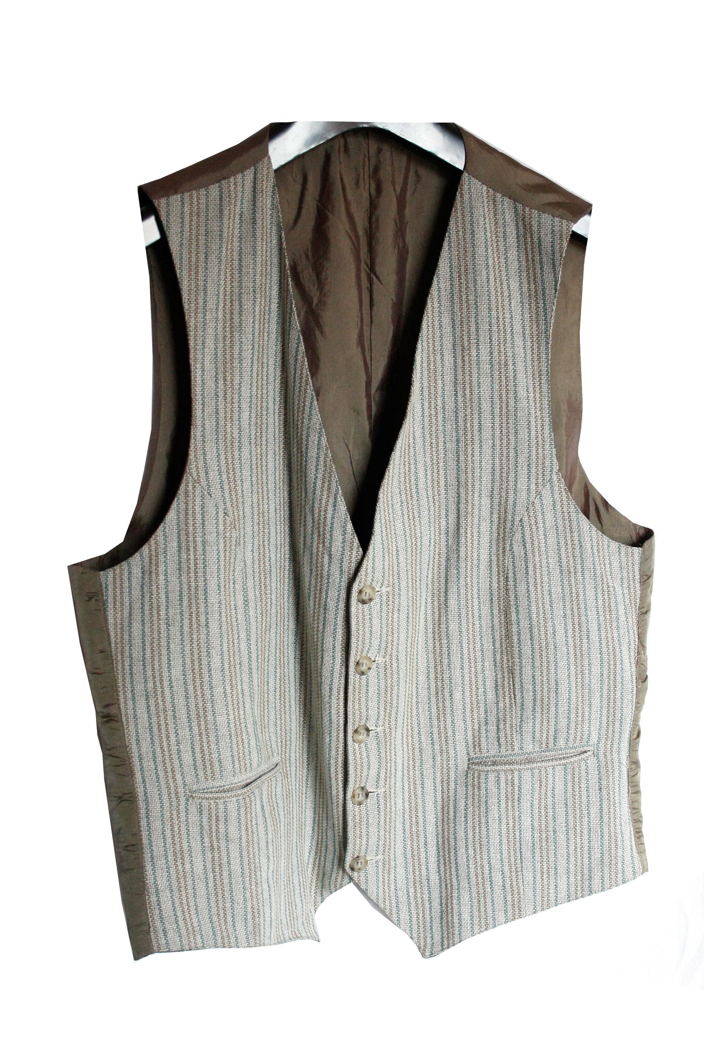 Vintage Ranch Riding Weste Stripes Herren M/L