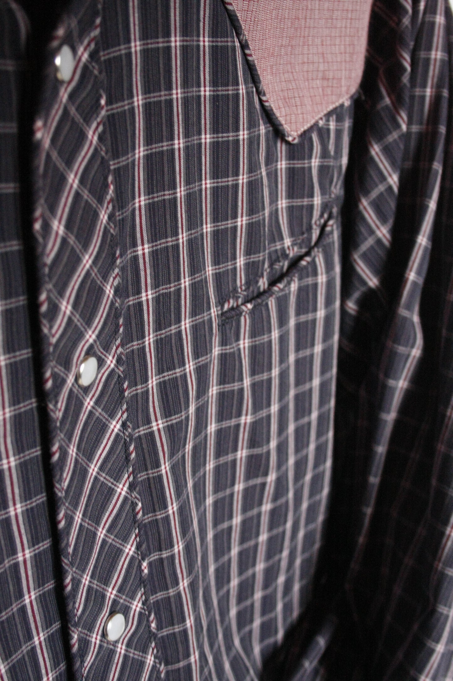 Vintage Showoberteil Pattern Grün Herren XL