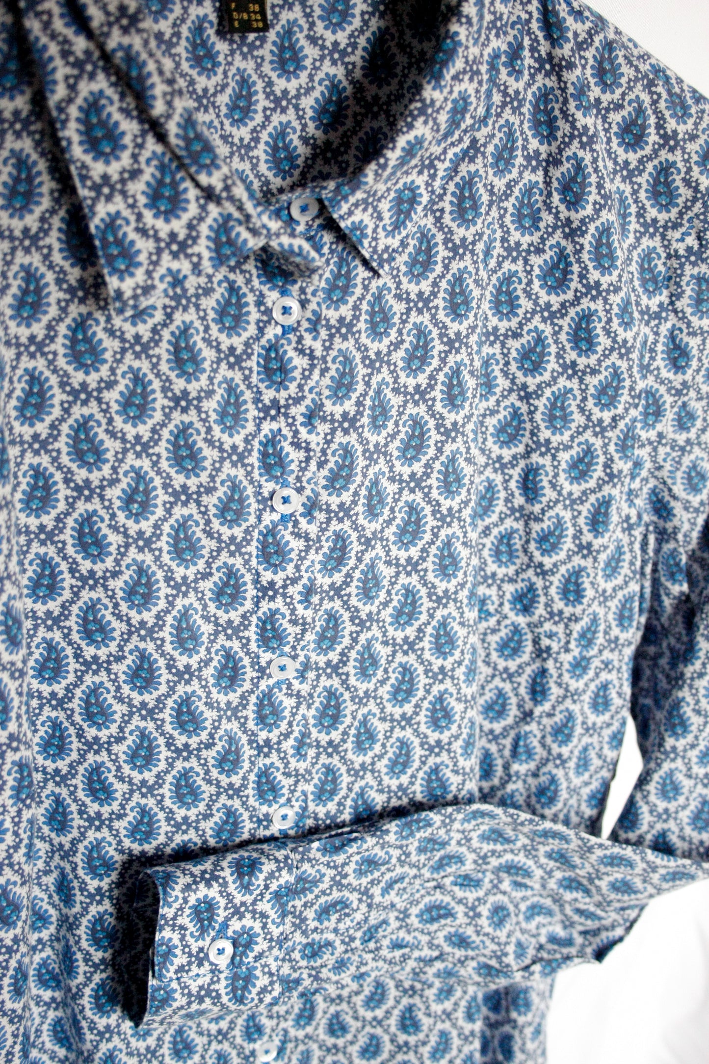 Leichtes Showhemd Ranchriding Paisley Damen S