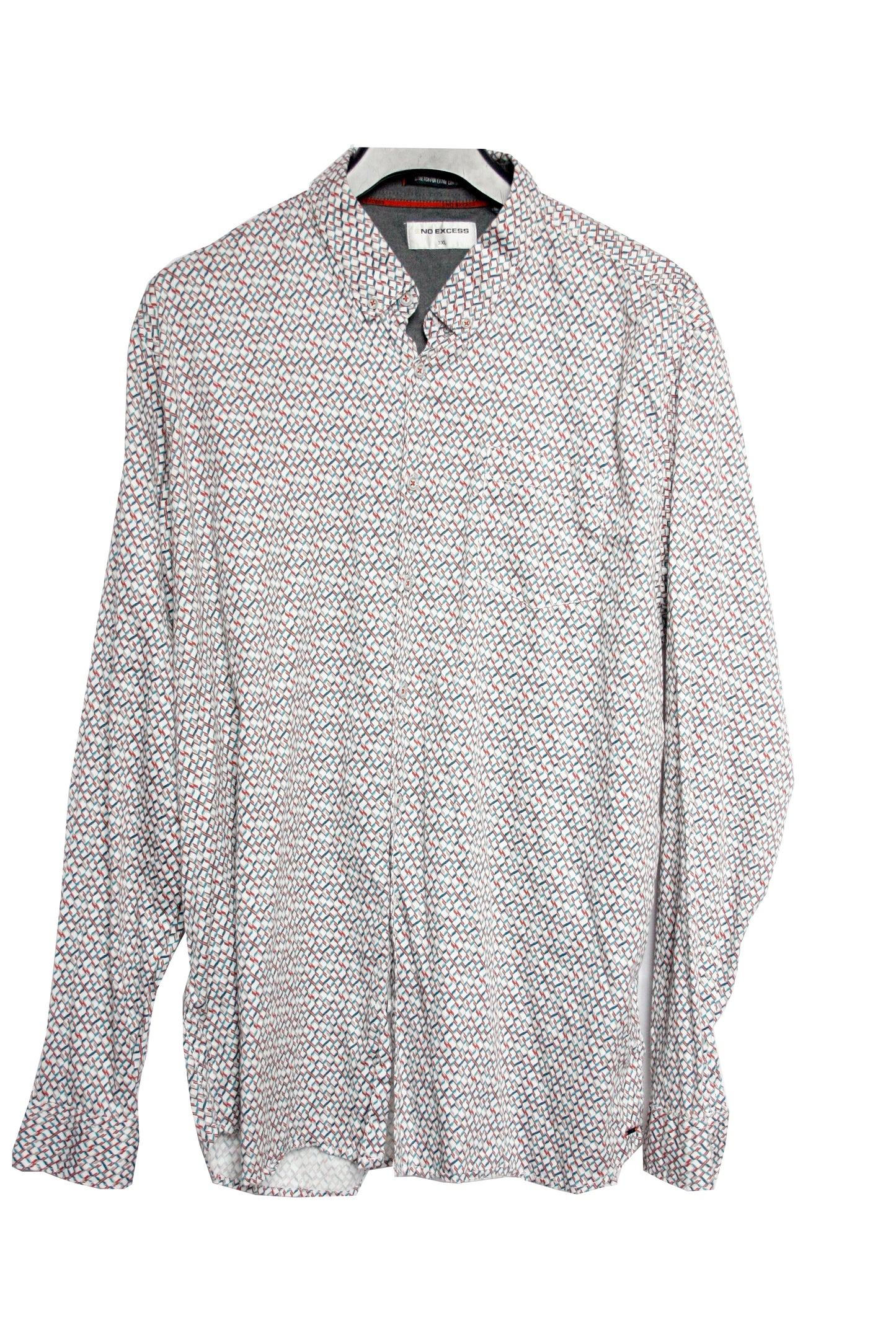Showoberteil Ranchriding Geometrisch bunt Herren XXXL