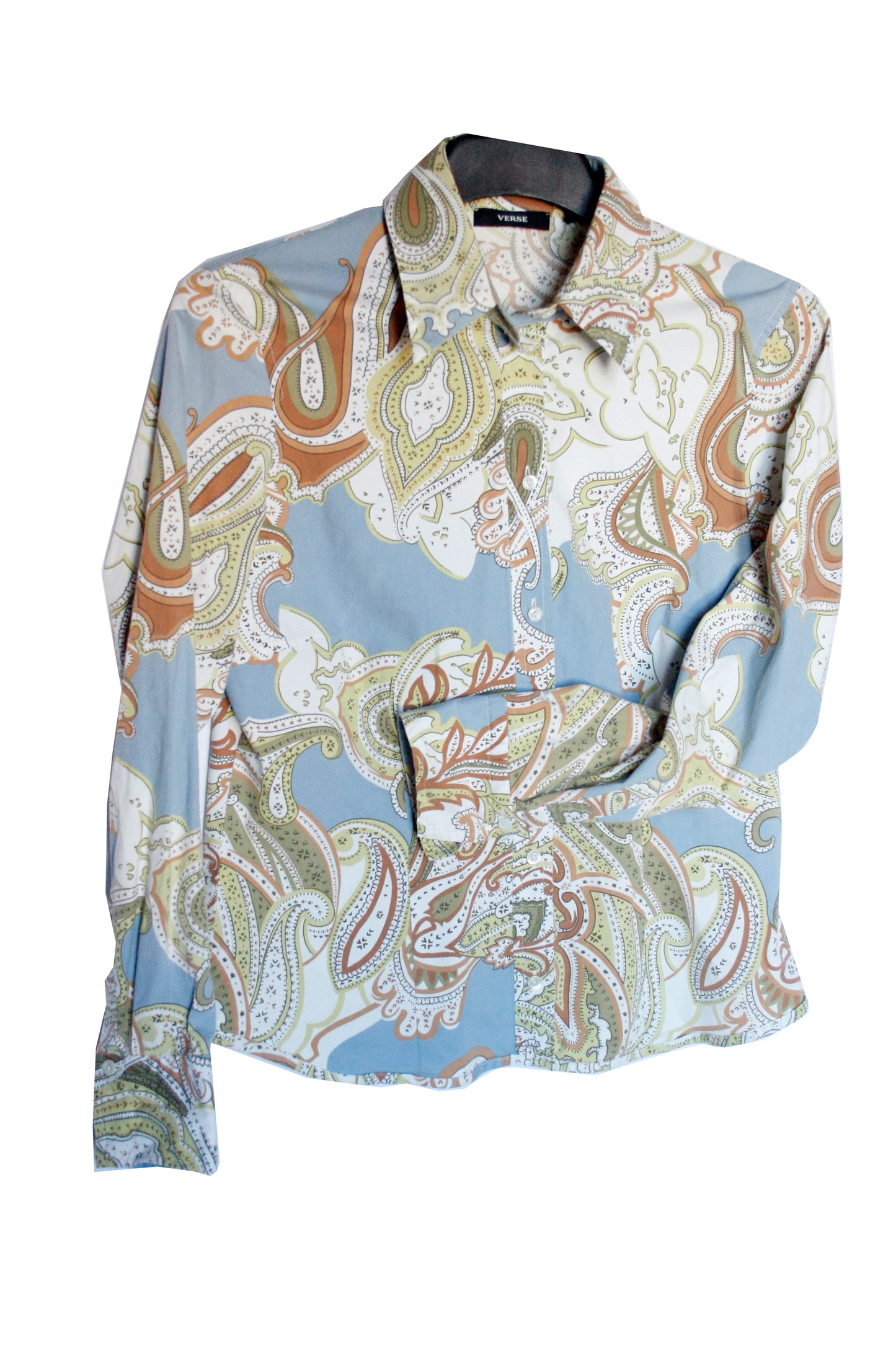 Showshirt Ranchriding Paisley Hemd Bunt Damen M
