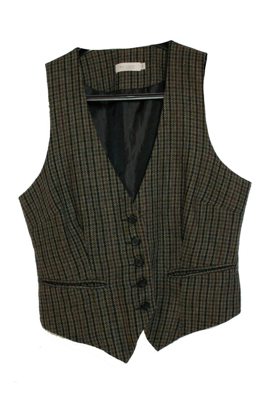 Ranch Riding Weste Tweed grün Damen Gr. M