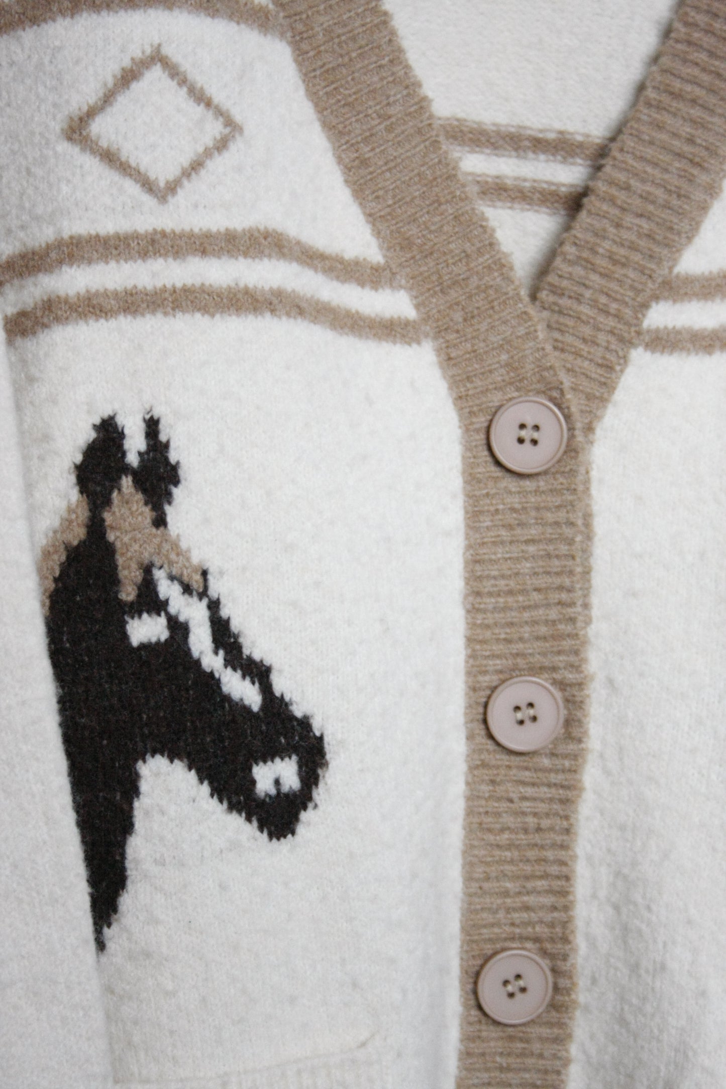 Strickjacke "Horsing Around"
