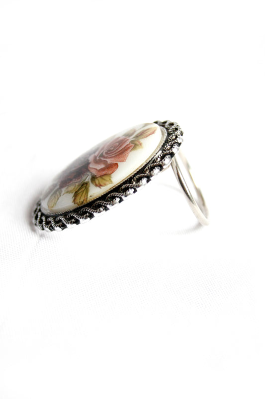 Wild Rag Clip oval Flower