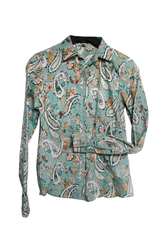 Showhemd Ranchriding Paisley Damen L/XL
