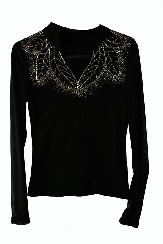 Show Shirt Glitter Damen S