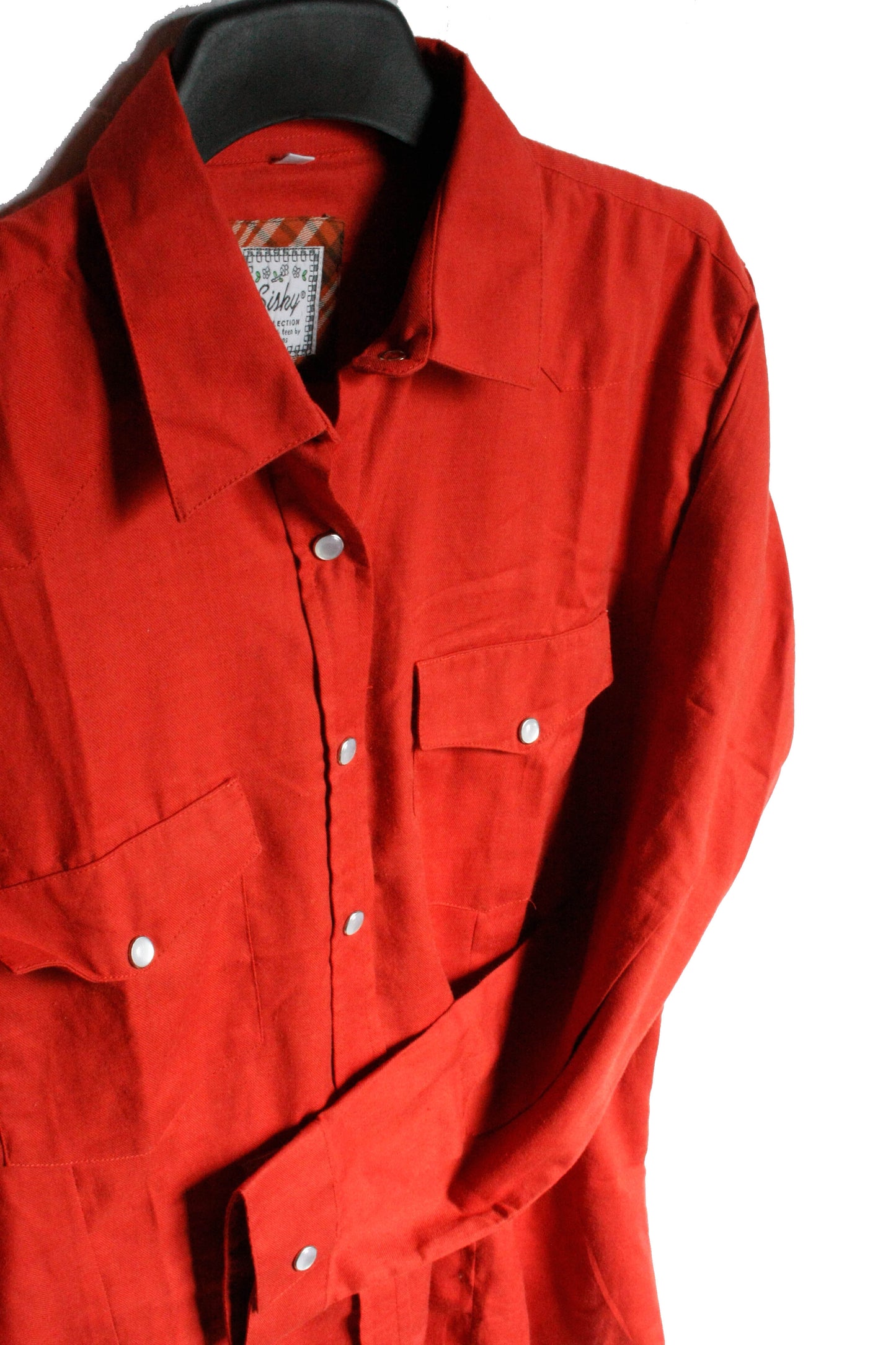 Vintage Showoberteil RED Damen L/XL