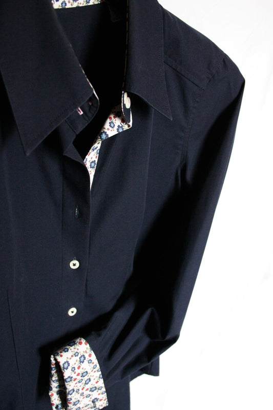 Showshirt Ranchriding Hemd blue Damen M