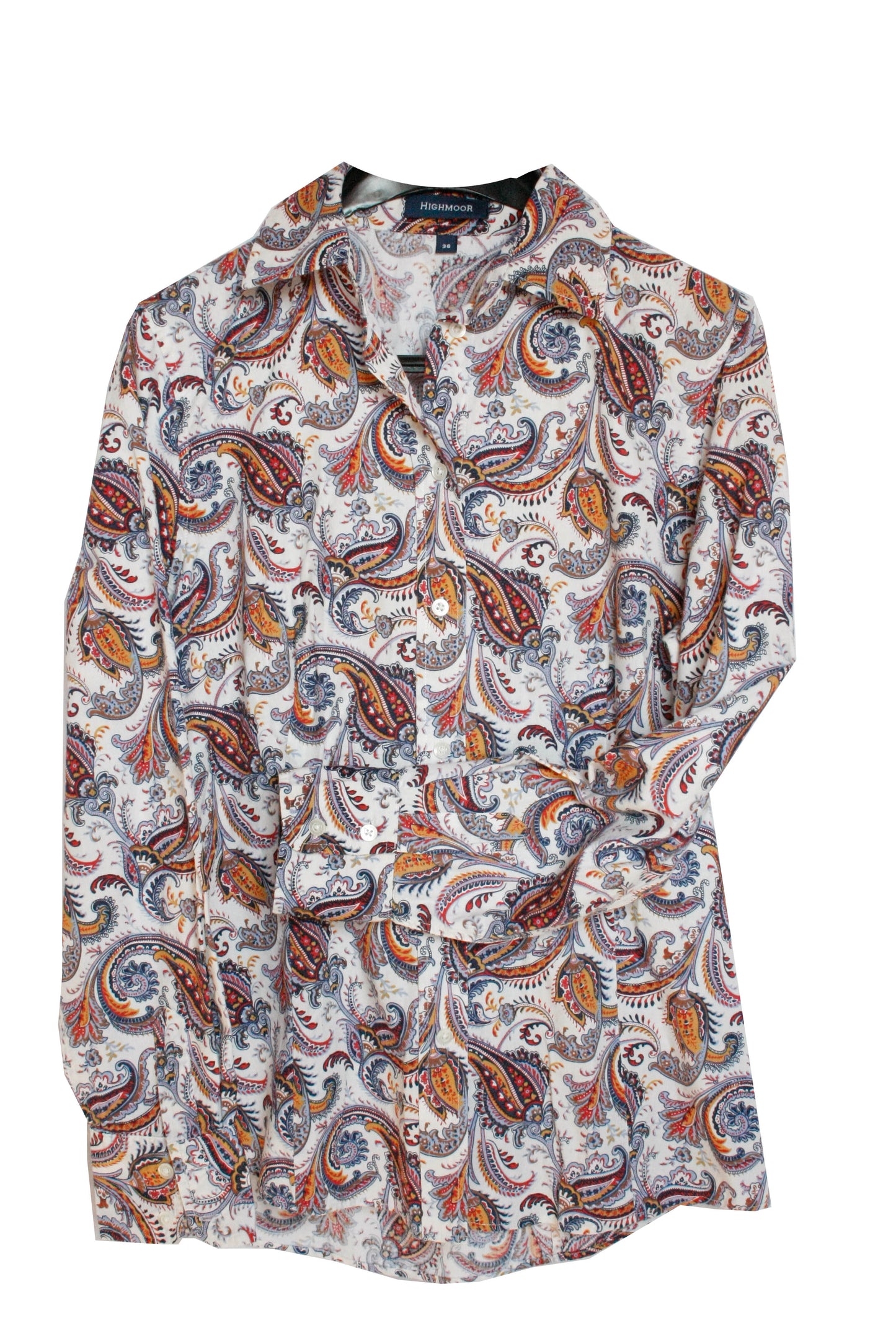 Showoberteil Ranchriding Paisley bunt Damen S
