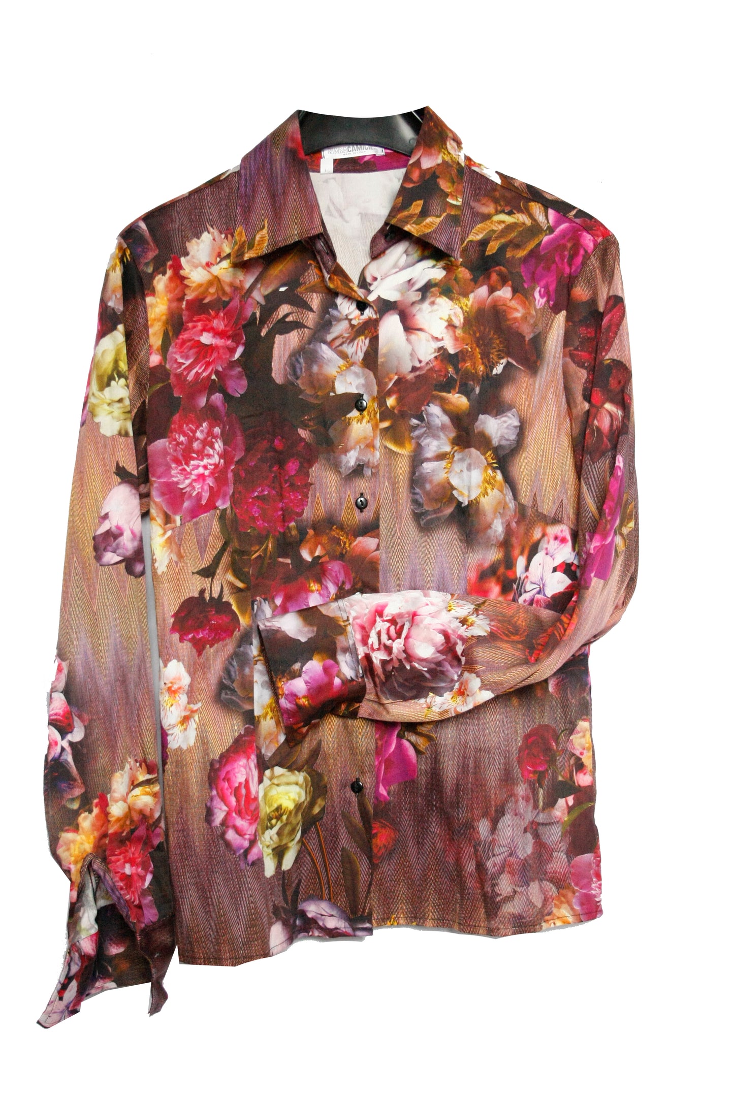 Show Shirt pink Flower Damen Gr. M