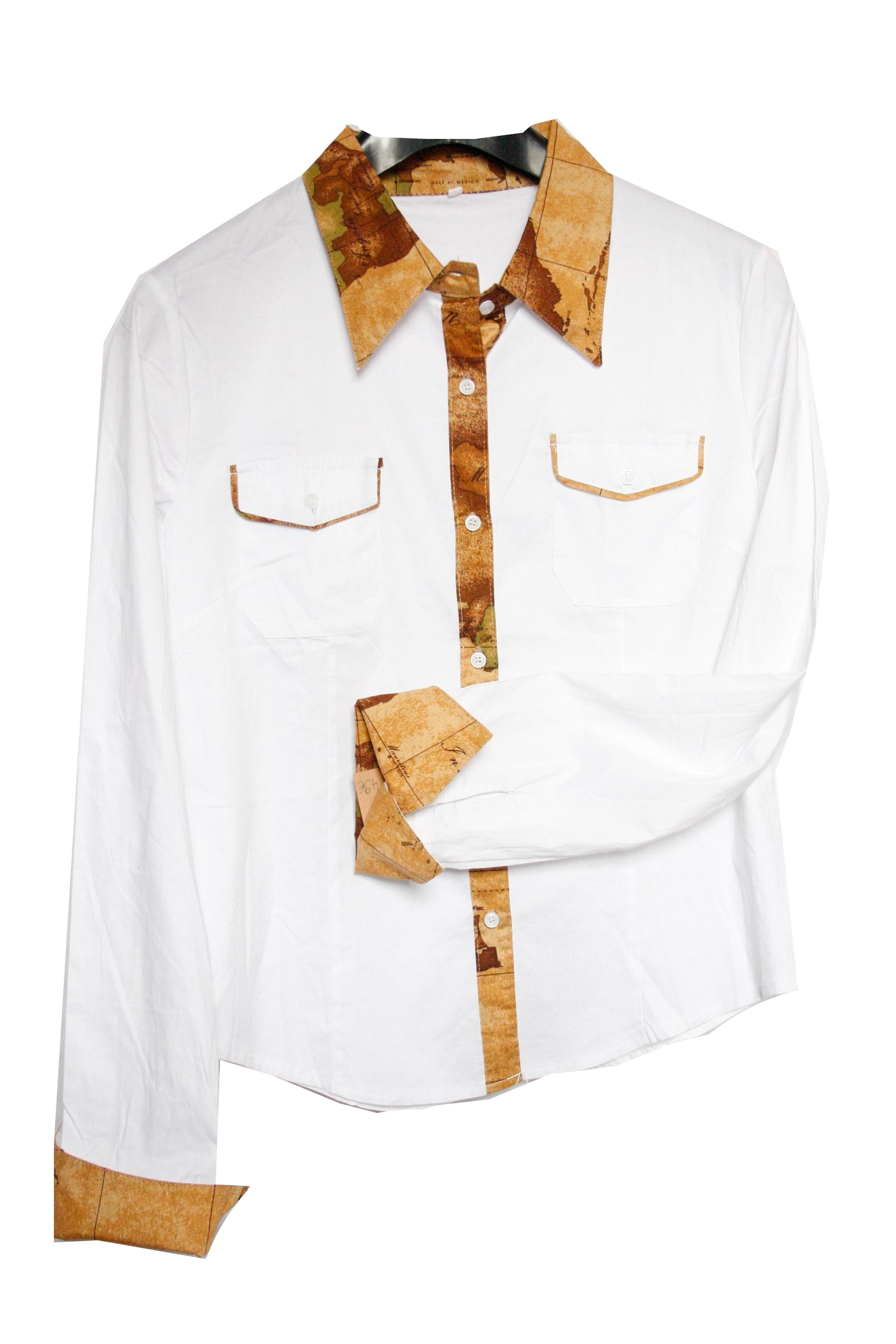 Showshirt Ranchriding Hemd white Damen L