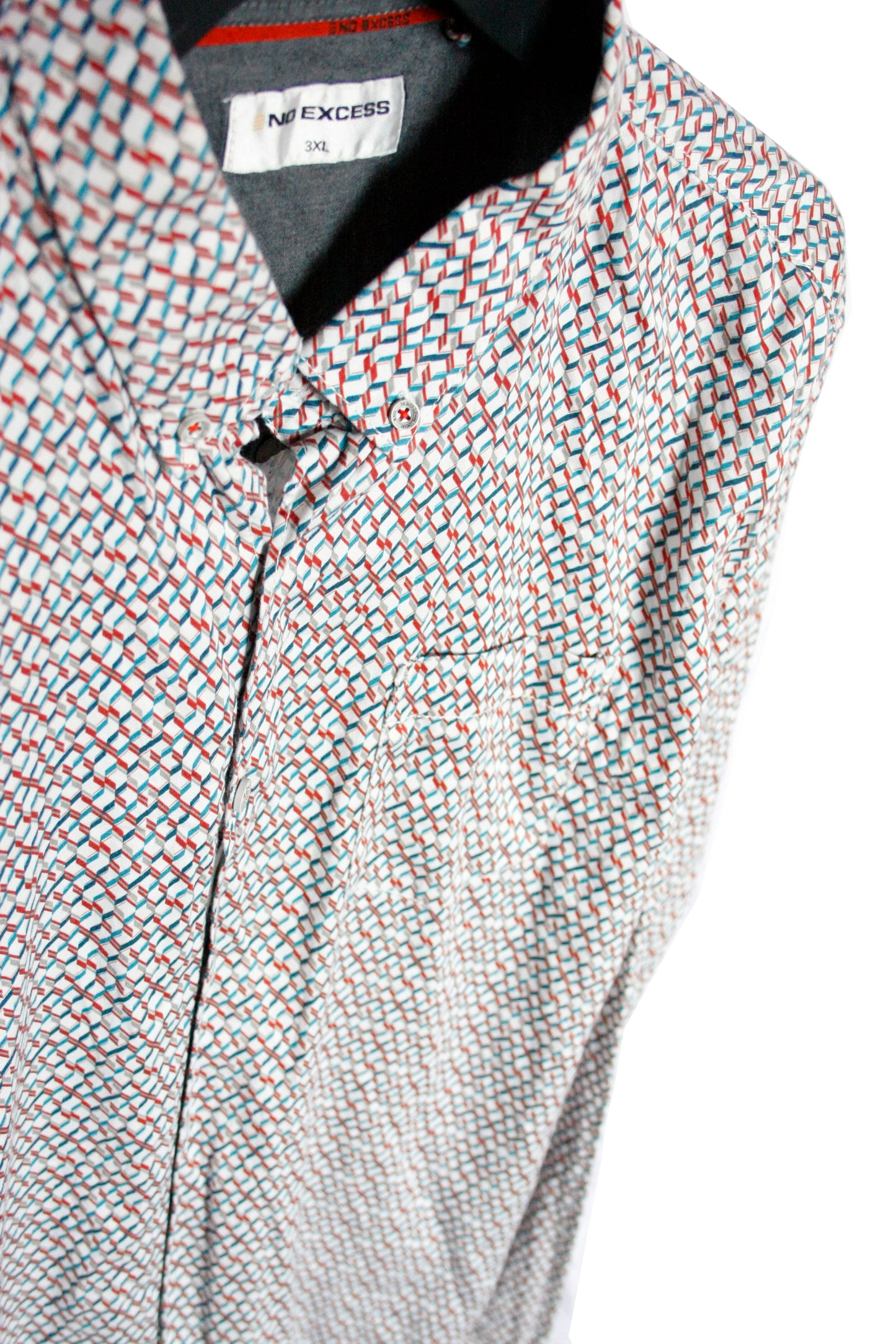 Showoberteil Ranchriding Geometrisch bunt Herren XXXL
